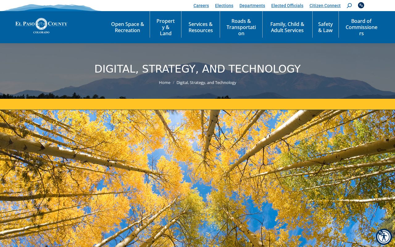 El Paso County neighbors GIS and digital strategy resources