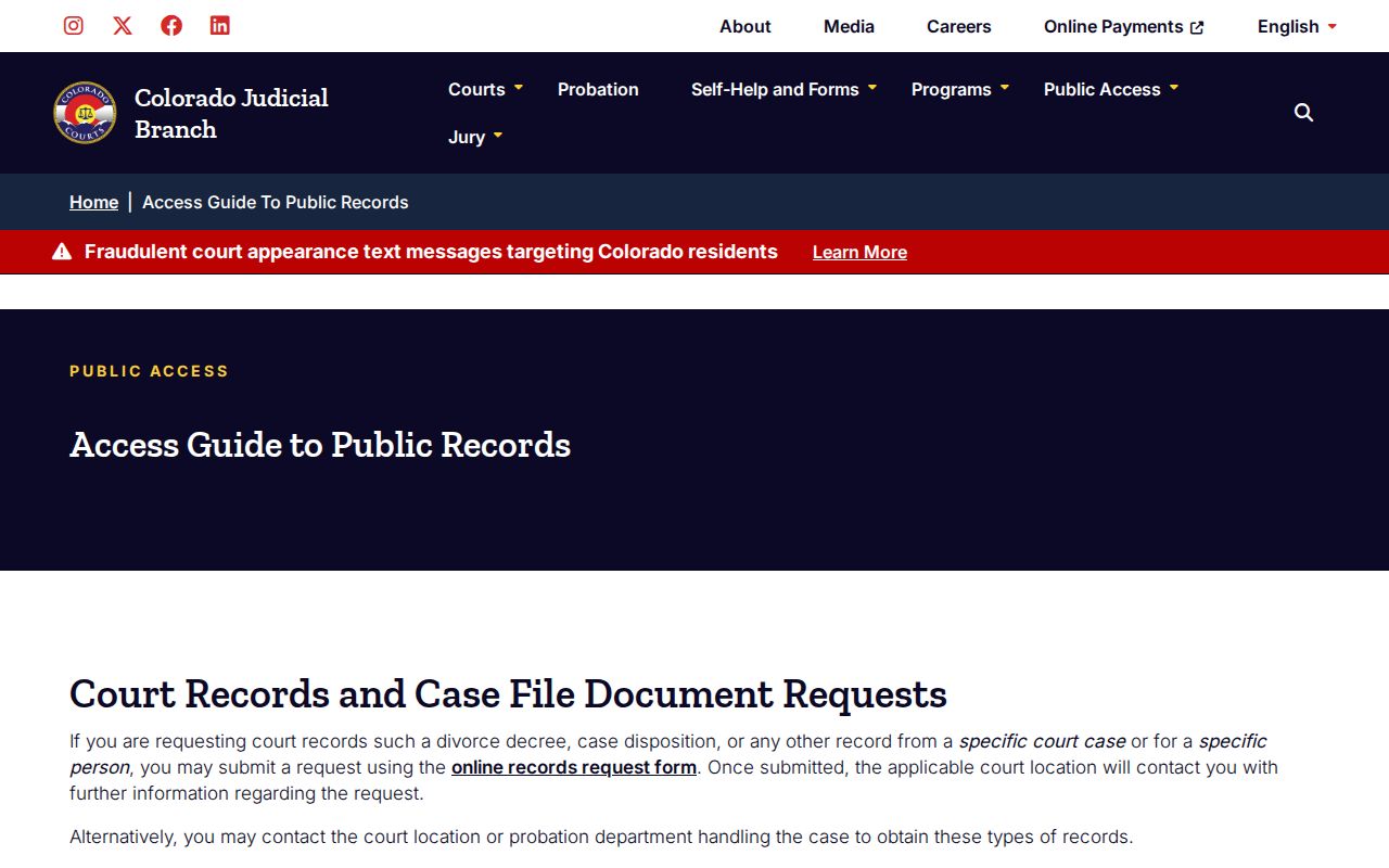 El Paso County resident lookup court public records guide
